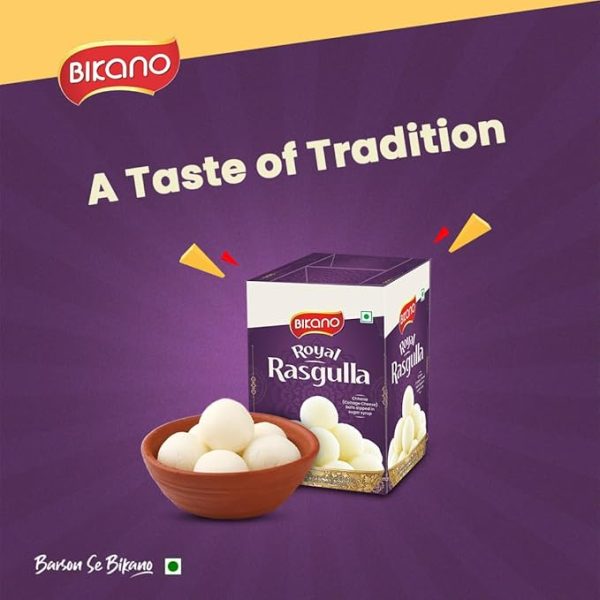 Bikano Sugar Rasgulla - Image 3